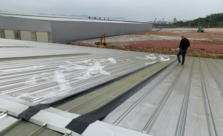 朝阳厂房屋面防水维修案例